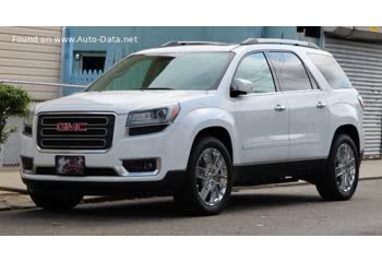 المواصفات والتفاصيل التقنية الكاملة 2013 GMC Acadia I (facelift 2013) Denali 3.6 V6 (288 Hp) AWD Automatic