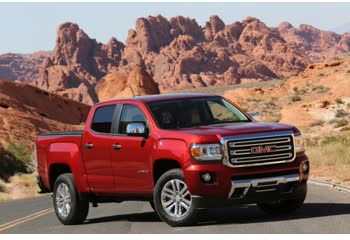 المواصفات والتفاصيل التقنية الكاملة 2017 GMC Canyon II Crew cab 3.6 V6 (308 Hp) Automatic