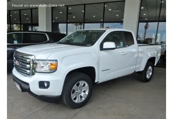 المواصفات والتفاصيل التقنية الكاملة 2015 GMC Canyon II Extended cab Long box 3.6 V6 (305 Hp) Automatic