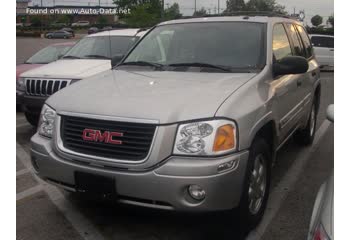 المواصفات والتفاصيل التقنية الكاملة 2005 GMC Envoy II (GMT360) Denali 5.3i V8 (300 Hp) 4x4 Automatic