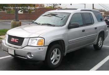 المواصفات والتفاصيل التقنية الكاملة 2004 GMC Envoy II XUV (GMT305) 4.2i 24V (275 Hp) Automatic