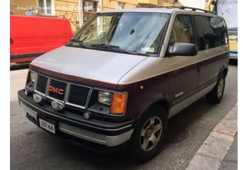 Full specifications and technical details 1989 GMC Safari I 4.3i V6 (145 Hp)