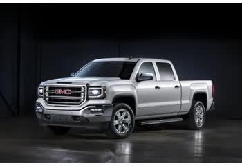 Full specifications and technical details 2016 GMC Sierra 1500 IV (GMTK2XX, facelift 2016) Crew Cab Standard Box 6.2 EcoTec3 V8 (420 Hp) Automatic