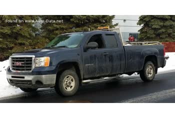 2007 GMC Sierra 2500HD III (GMT900) Extended Cab Long Box 6.6 Duramax TD V8 (365 Hp) 4WD Automatic thumb image