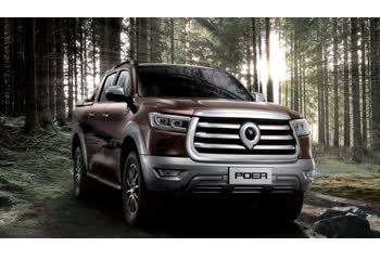 المواصفات والتفاصيل التقنية الكاملة 2020 Great Wall POER Passenger 2.0 GDIT (190 Hp) 4WD Automatic