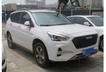 Full specifications and technical details 2017 Haval M6 I 1.5T (150 Hp) DCT