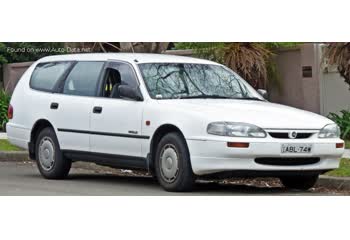 Full specifications and technical details 1991 Holden Apollo Wagon 2.2i 16V SLX (126 Hp)