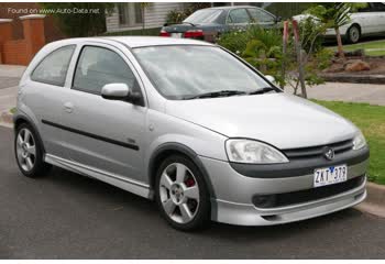 Full specifications and technical details 2003 Holden Barina XC IV (facelift 2003) 1.8 i 16V ECOTEC (125 Hp)