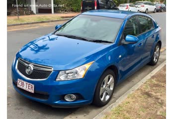 المواصفات والتفاصيل التقنية الكاملة 2011 Holden Cruze Hatch (JH) 1.4 iTi (140 Hp) Automatic