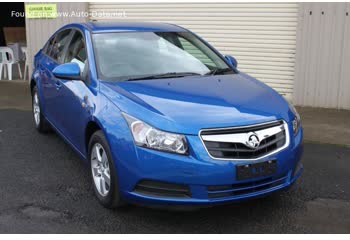 المواصفات والتفاصيل التقنية الكاملة 2009 Holden Cruze Sedan (JG) 2.0 TD (150 Hp) Automatic