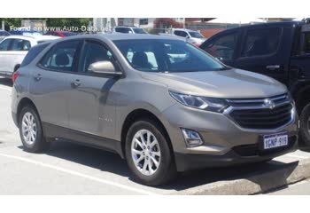 المواصفات والتفاصيل التقنية الكاملة 2017 Holden Equinox (EQ) 1.5T (173 Hp)