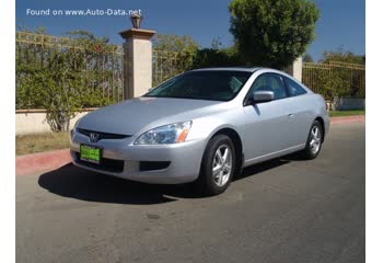 المواصفات والتفاصيل التقنية الكاملة 2002 Honda Accord VII Coupe 3.0 V6 VTEC (240 Hp)