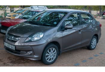 المواصفات والتفاصيل التقنية الكاملة 2013 Honda Amaze I 1.5d (100 Hp)