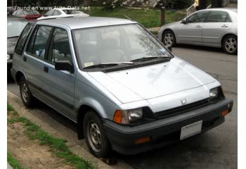 المواصفات والتفاصيل التقنية الكاملة 1985 Honda Civic III Shuttle 1.5 4WD (AR) (86 Hp)