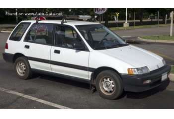 1988 Honda Civic IV Shuttle 1.6 i 16V 4WD (EE4) (109 Hp) thumb image