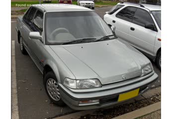 المواصفات والتفاصيل التقنية الكاملة 1987 Honda Civic IV 1.4 (90 Hp)