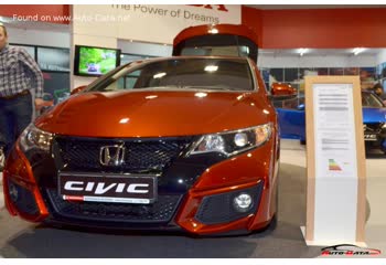 المواصفات والتفاصيل التقنية الكاملة 2014 Honda Civic IX Hatchback (facelift 2014) 1.8 i-VTEC (140 Hp) Automatic