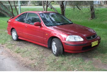 1996 Honda Civic VI Coupe 1.6i (125 Hp) thumb image