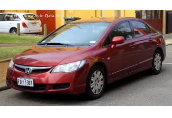 2006 Honda Civic VIII Sedan 1.3 i-DSi IMA (110 Hp) Hybrid e-CVT thumb image