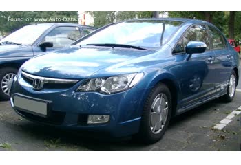 المواصفات والتفاصيل التقنية الكاملة 2006 Honda Civic VIII Sedan 1.8i 16V (140 Hp)