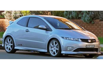 المواصفات والتفاصيل التقنية الكاملة 2007 Honda Civic Type R (FN2) 2.0 (201 Hp)