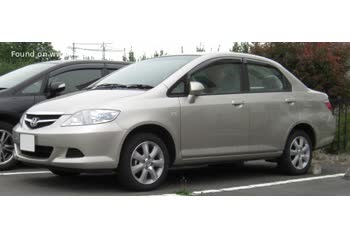 المواصفات والتفاصيل التقنية الكاملة 2003 Honda Fit Aria 1.5 i 16V (110 Hp)