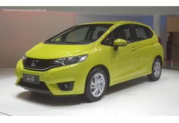 Full specifications and technical details 2013 Honda Fit III 1.5 (132 Hp)