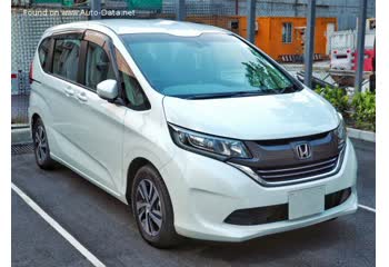 المواصفات والتفاصيل التقنية الكاملة 2016 Honda Freed II 1.5 i-VTEC (131 Hp) CVT