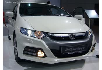 المواصفات والتفاصيل التقنية الكاملة 2012 Honda Insight II (facelift 2012) 1.3 (98 Hp) Hybrid CVT