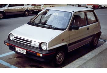 المواصفات والتفاصيل التقنية الكاملة 1984 Honda Jazz (AA) 1.2 (54 Hp)