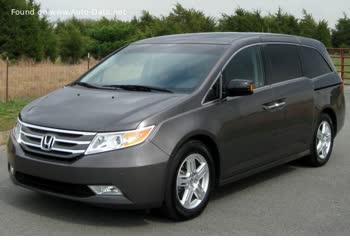 المواصفات والتفاصيل التقنية الكاملة 2011 Honda Odyssey IV Touring 3.5 V6 (248 Hp) Automatic