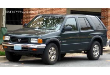 المواصفات والتفاصيل التقنية الكاملة 1993 Honda Passport I 3.2i V6 24V (177 Hp) 4WD