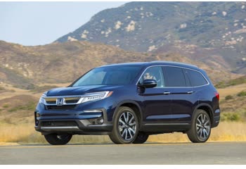 المواصفات والتفاصيل التقنية الكاملة 2019 Honda Pilot III (facelift 2019) 3.5 V6 (280 Hp) AWD Automatic