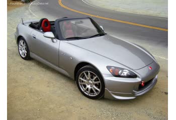 Full specifications and technical details 2004 Honda S2000 (AP1, facelift 2004) 2.2 (242 Hp)