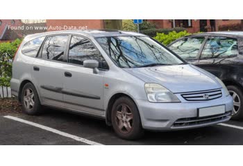 المواصفات والتفاصيل التقنية الكاملة 2001 Honda Stream 1.7i (125 Hp)