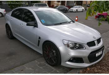 Full specifications and technical details 2013 HSV Clubsport Gen-F 6.2 V8 (431 Hp)