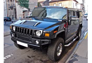 المواصفات والتفاصيل التقنية الكاملة 2007 Hummer H2 (gmt 840) 6.2i V8 (398 Hp) 4x4 Automatic