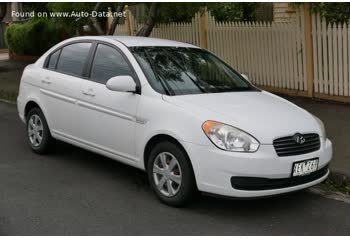 المواصفات والتفاصيل التقنية الكاملة 2006 Hyundai Accent III 1.6 (112 Hp) GLS