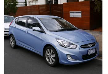 المواصفات والتفاصيل التقنية الكاملة 2010 Hyundai Accent IV 1.6 MPi (122 Hp)