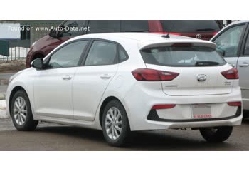 المواصفات والتفاصيل التقنية الكاملة 2019 Hyundai Accent V Hatchback 1.6 Smartstream DPi (120 Hp) CVT