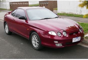 Full specifications and technical details 1999 Hyundai Coupe I (RD2, facelift 1999) 1.6 16V (114 Hp)