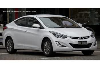 المواصفات والتفاصيل التقنية الكاملة 2013 Hyundai Elantra V (facelift 2013) 1.8 (150 Hp) Automatic