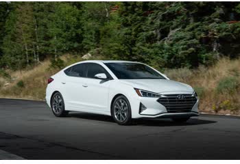 المواصفات والتفاصيل التقنية الكاملة 2018 Hyundai Elantra VI (AD, facelift 2019) 1.4 Turbo GDI (128 Hp) DCT