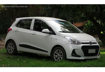 Full specifications and technical details 2017 Hyundai Grand i10 II (facelift 2017) 1.2 VTVT (83 Hp)