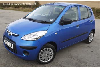 المواصفات والتفاصيل التقنية الكاملة 2008 Hyundai i10 I 1.1 (67 Hp)