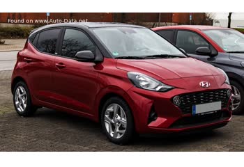 Full specifications and technical details 2019 Hyundai i10 III 1.0 MPi (67 Hp) Eco Pack