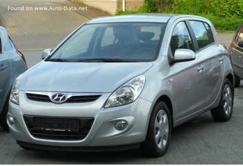 المواصفات والتفاصيل التقنية الكاملة 2009 Hyundai i20 I (PB) 1.4 (101 Hp)