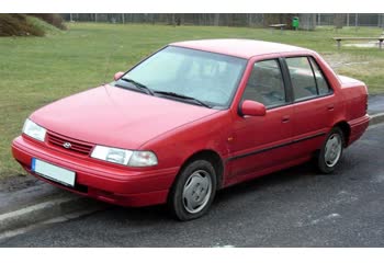 المواصفات والتفاصيل التقنية الكاملة 1989 Hyundai Pony (X-2) 1.5 i (84 Hp)