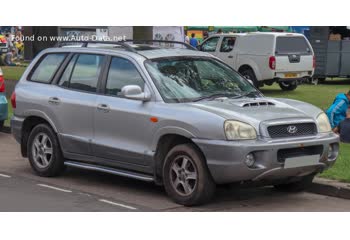 المواصفات والتفاصيل التقنية الكاملة 2001 Hyundai Santa Fe I (SM) 2.0 CRDi (112 Hp)