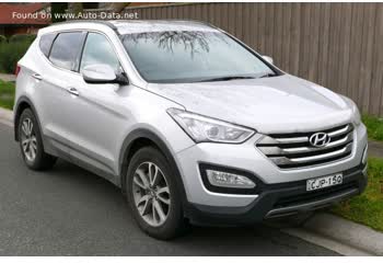 المواصفات والتفاصيل التقنية الكاملة 2013 Hyundai Santa Fe III (DM) 2.4 GDI (192 Hp) 4WD